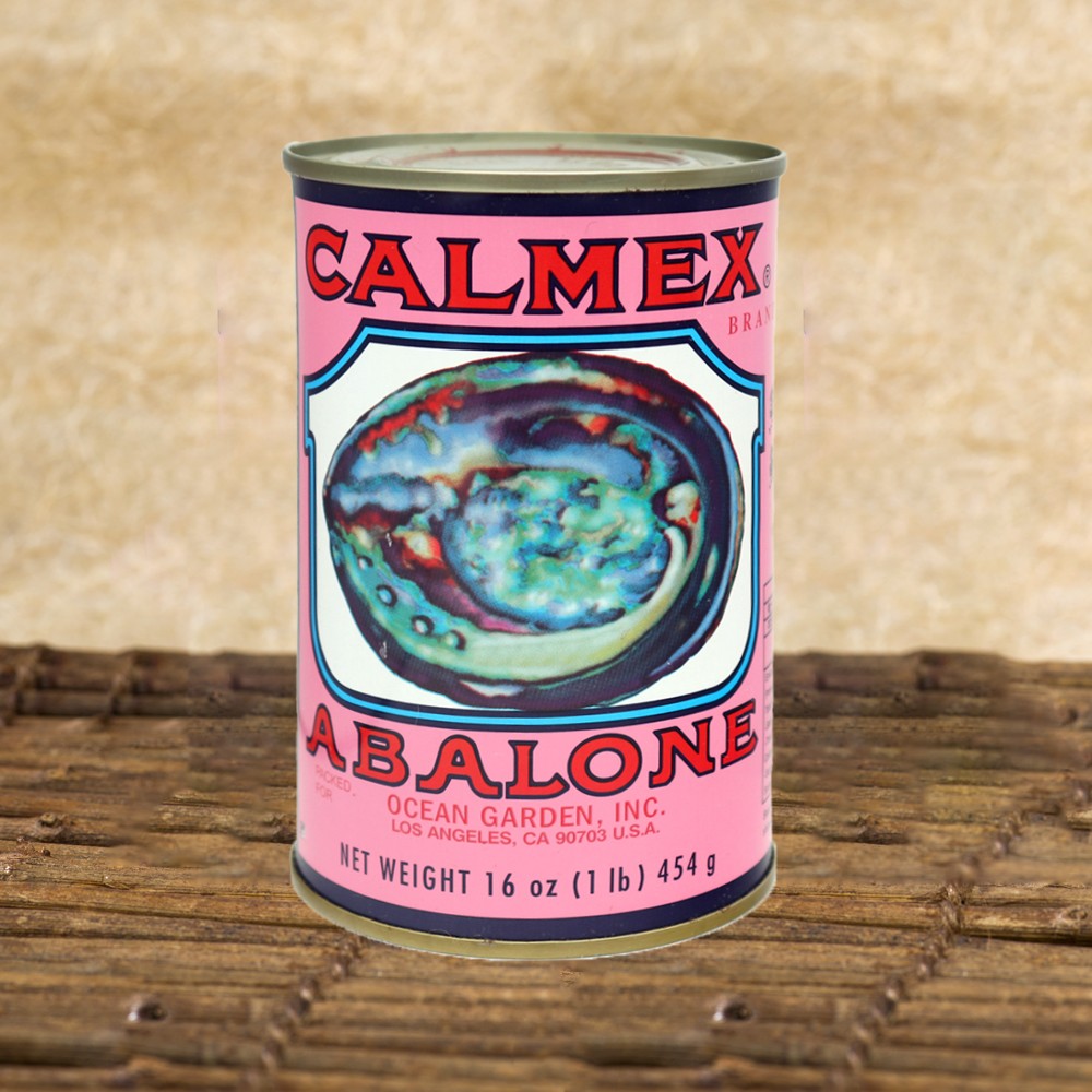 Can of Mexican Abalone from Calmex 