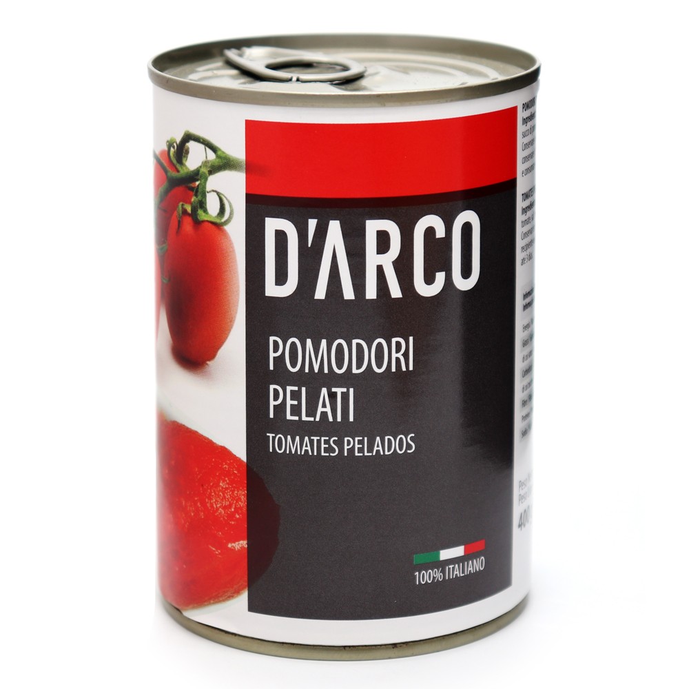 D'ARCO POMODORI PELATI (PEELED TOMATOES IN TOMATO JUICES)