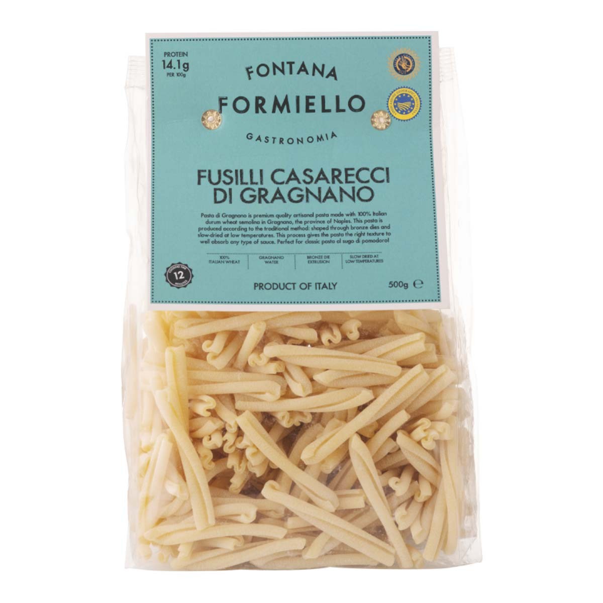 ITALY FONTANA FORMIELLO - ORGANIC FUSILLI CASARECCI DI GRAGNANO