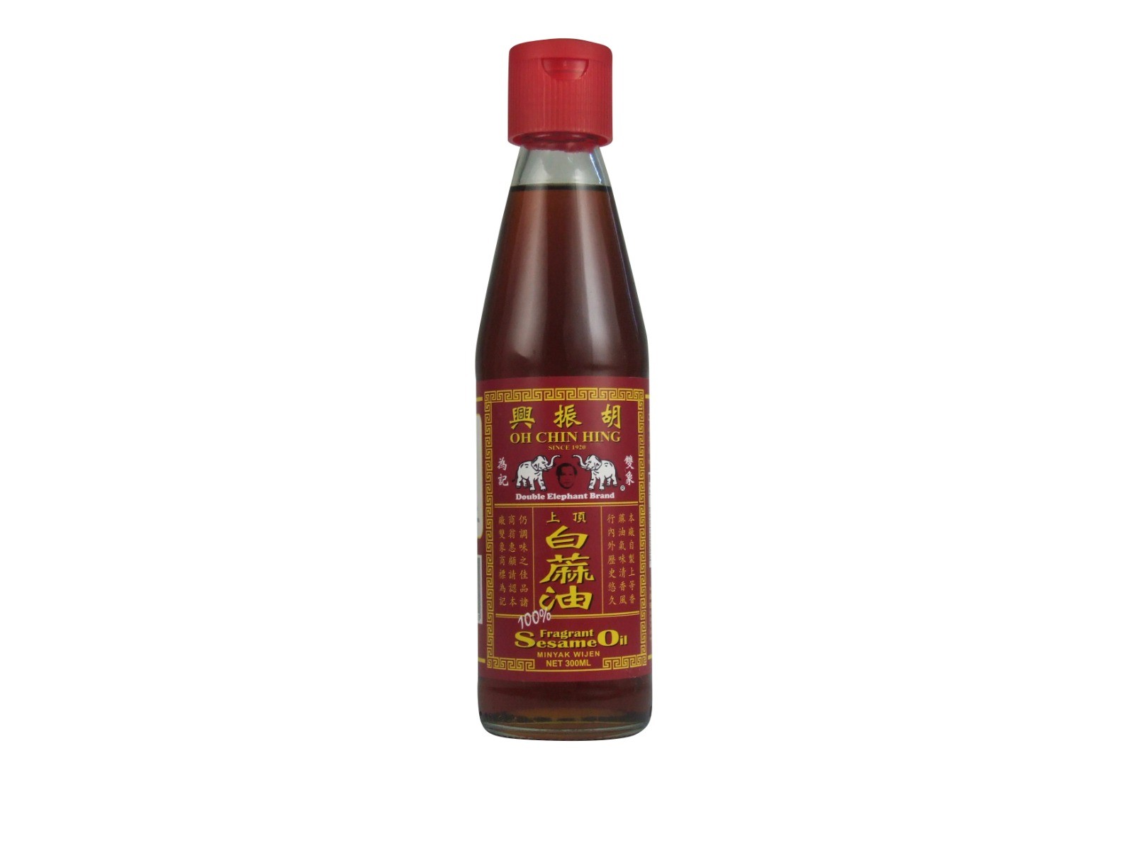 OH CHIN HING 100% FRAGRANT SESAME OIL (300ML)