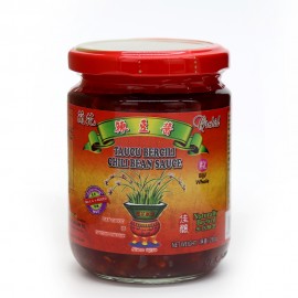 ORCHID BRAND CHILI BEAN SAUCE (SPICY TAUCU) WHOLE