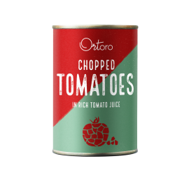 ORTORO CHOPPED TOMATOES IN RICH TOMATO JUICE
