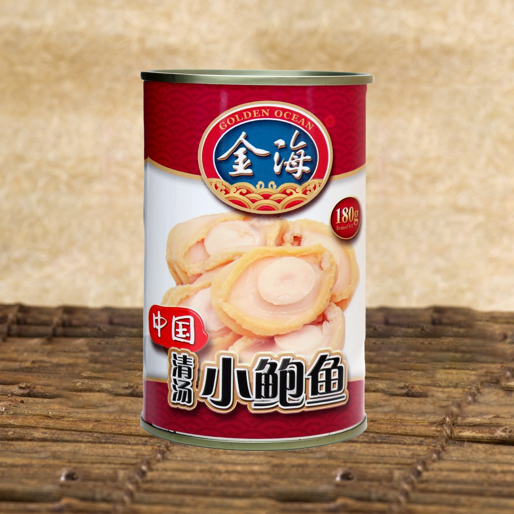 金海中国清汤小鲍鱼 12P （净重：180克）
