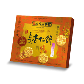 咀香园三式杏仁饼