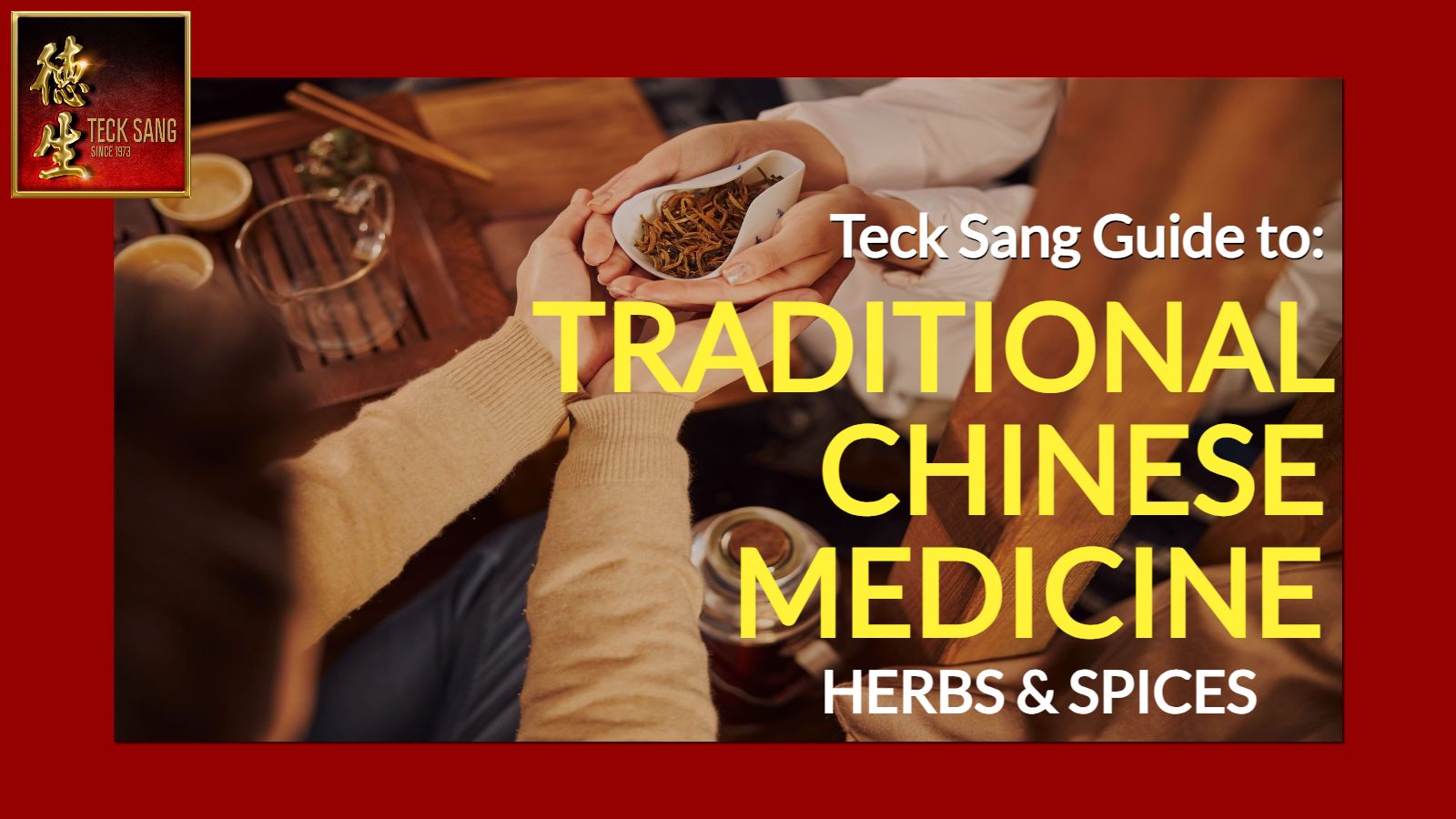 Traditional Chinese Medicine Herbs and Spices Guide from Teck Sang