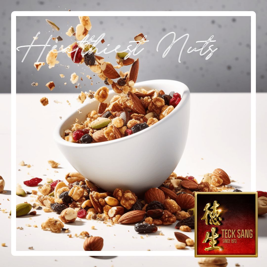 best healthy trail nuts mix from teck sang for breakfast